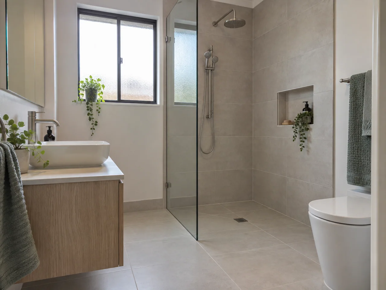 Illustrative residential wet-area context in Adelaide